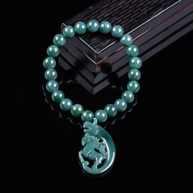 Natural Jadeite Blue Water Zod - Beading ulasan dan harga