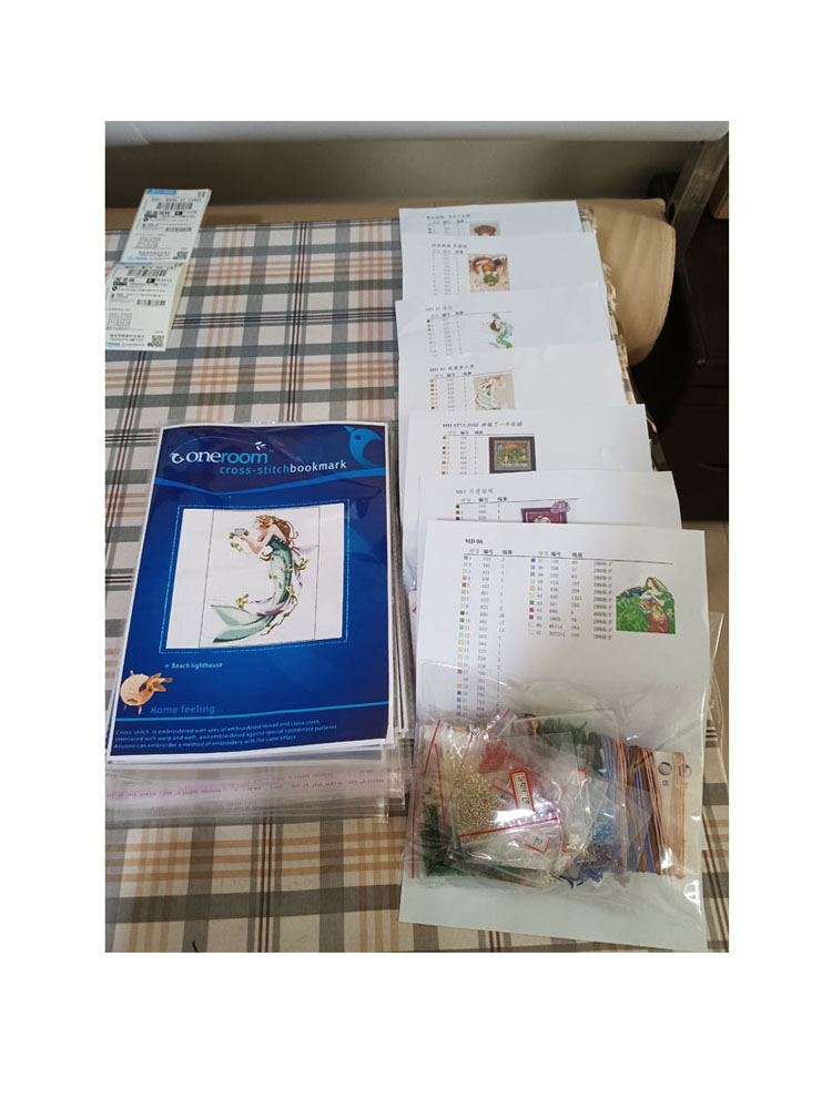 Cross Stitch Kits Cross Stitch - Cotton Embroidery Thread Skeins ulasan dan harga