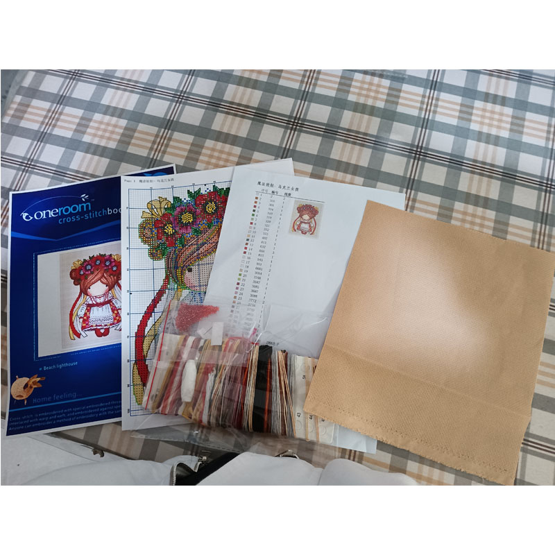 Cross Stitch Kits Cross Stitch - Cotton Embroidery Thread Skeins ulasan dan harga