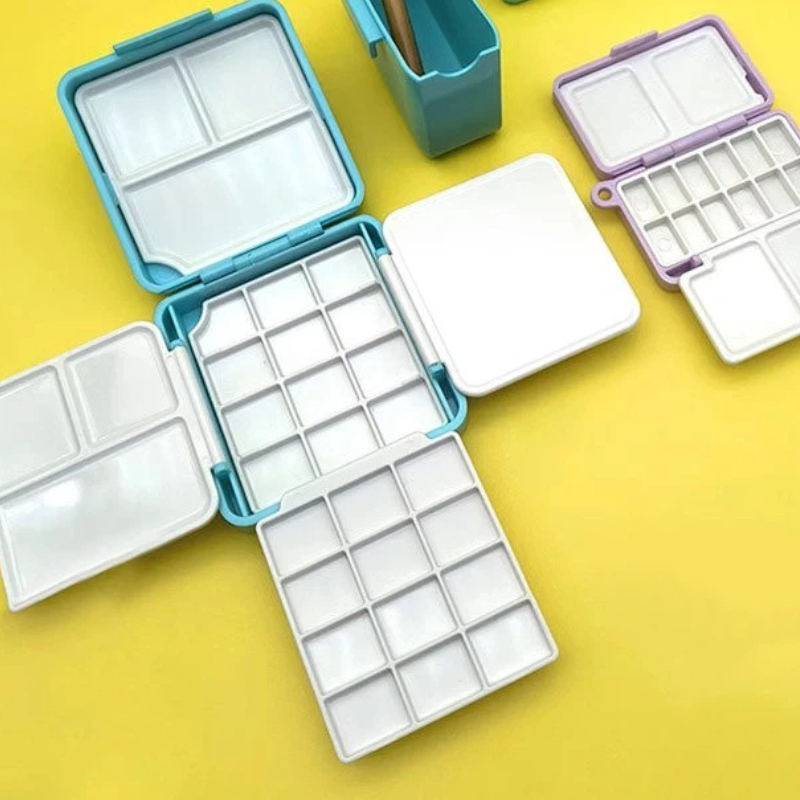 Mini Portable Solid Watercolor - Watercolor Paint Set Solid Pigment ulasan dan harga