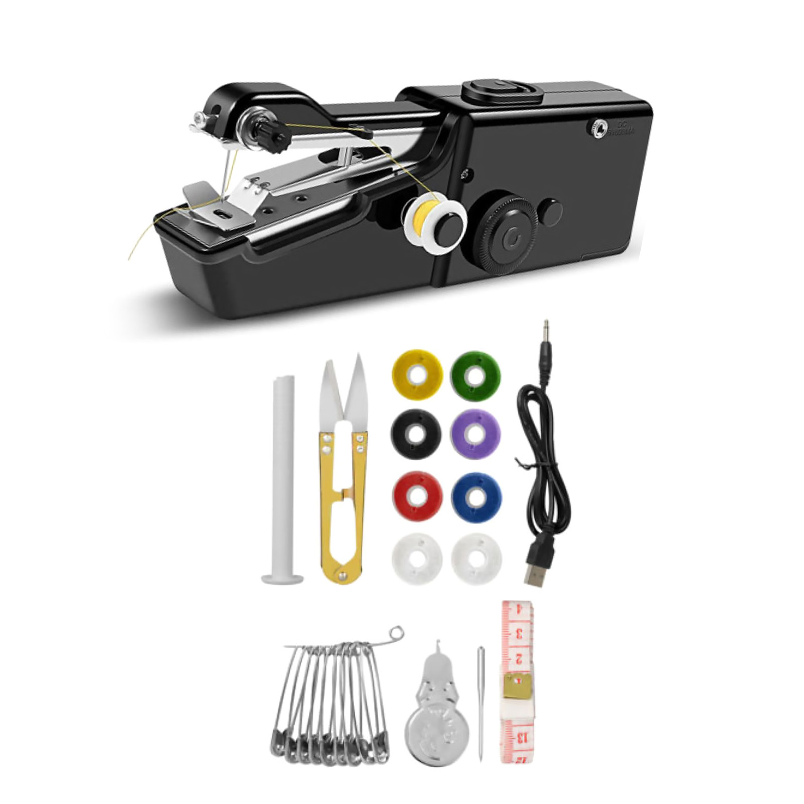 Mini Sewing Machine Handheld P - Mini Electric Sewing Machine Handheld ulasan dan harga