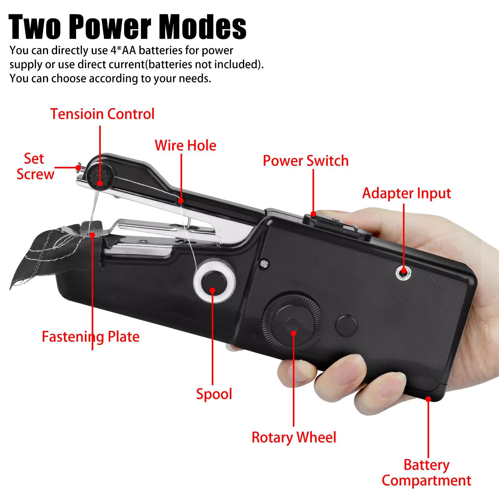 Mini Sewing Machine Handheld P - Mini Electric Sewing Machine Handheld ulasan dan harga