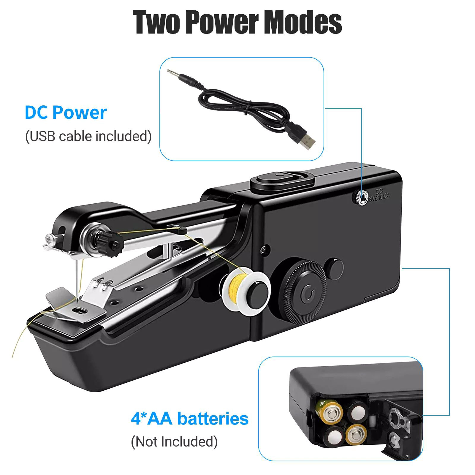 Mini Sewing Machine Handheld P - Mini Electric Sewing Machine Handheld ulasan dan harga