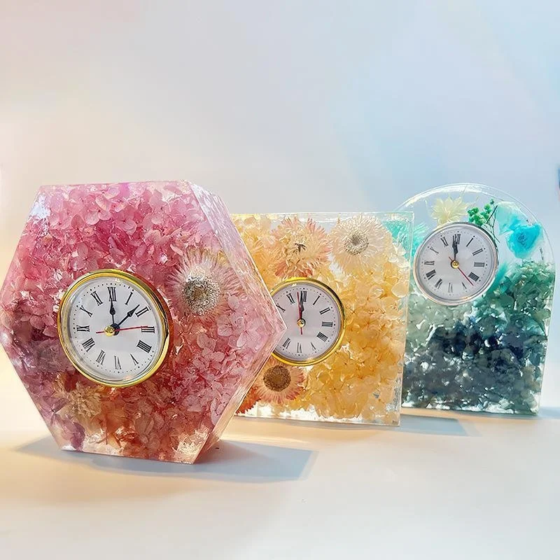 Clock Ornament Set Silicone Mo - Silicone Epoxy Resin Molds Set ulasan dan harga