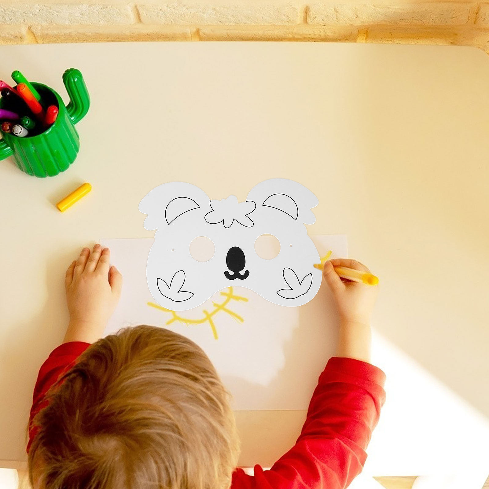 1Set Animal Shaped Blank Paper - Painting Supplies ulasan dan harga