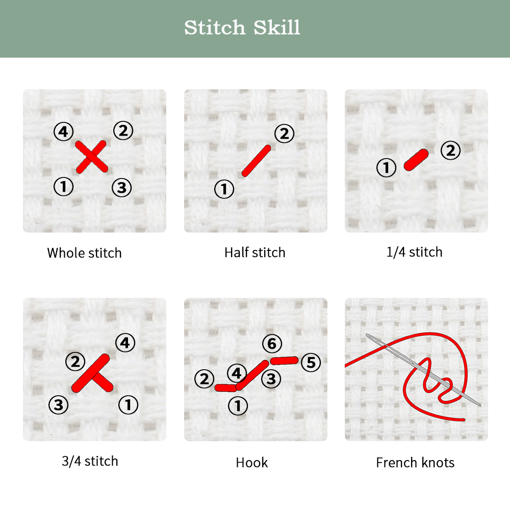 Joy Sunday News Pre-Printed Cr - Cotton Embroidery Thread Skeins ulasan dan harga