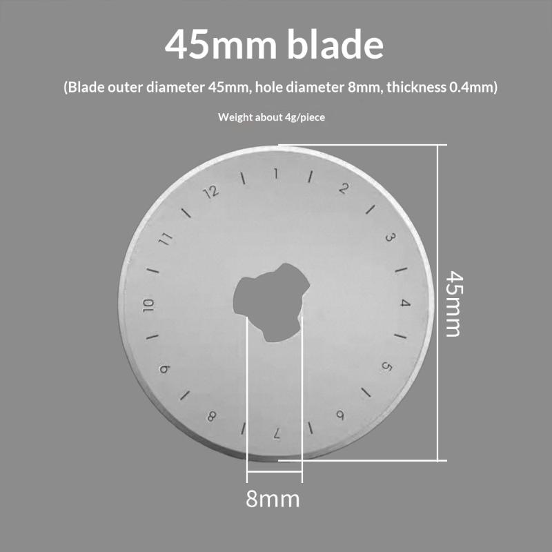 5/10PCS 45mm Rotary Cutter Sha - Rotary Cutter For Fabric 45Mm ulasan dan harga