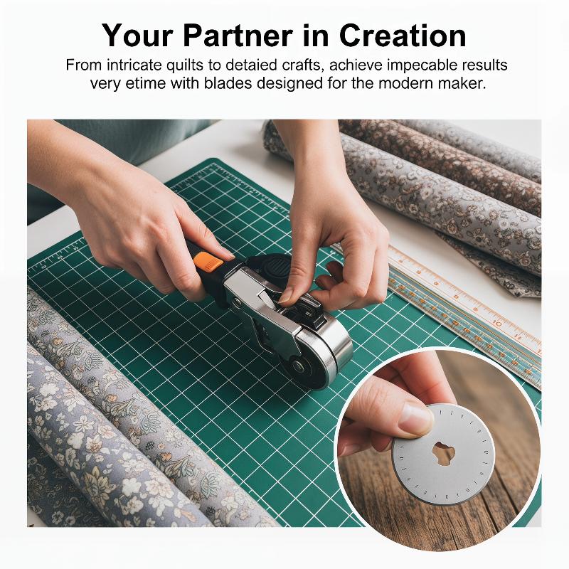 5/10PCS 45mm Rotary Cutter Sha - Rotary Cutter For Fabric 45Mm ulasan dan harga