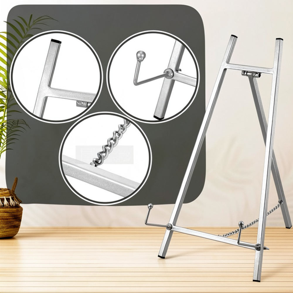 Portable Metal Art Easel Stand - Painting Supplies ulasan dan harga