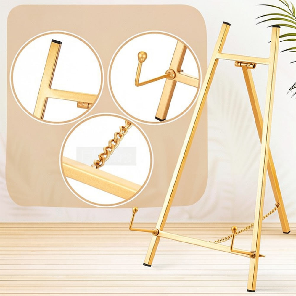 Portable Metal Art Easel Stand - Painting Supplies ulasan dan harga