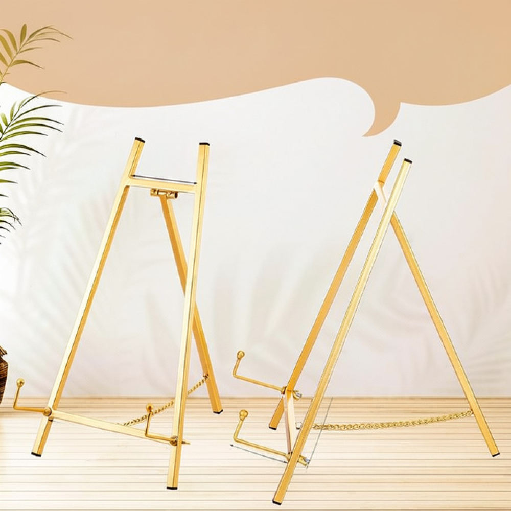 Portable Metal Art Easel Stand - Painting Supplies ulasan dan harga