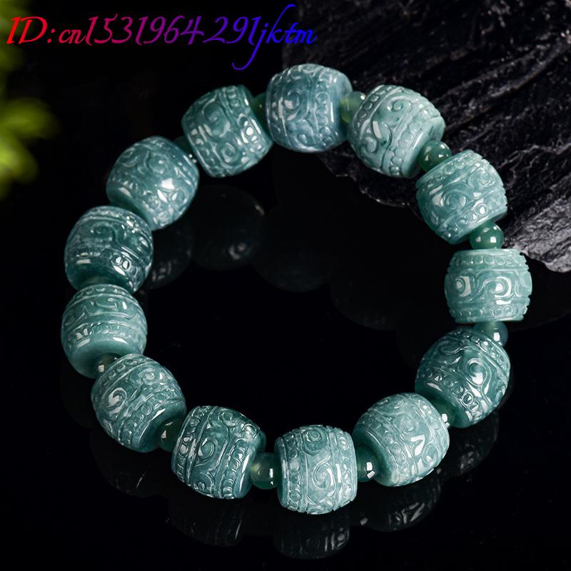 Natural Burmese Jadeite Carved - Beading ulasan dan harga
