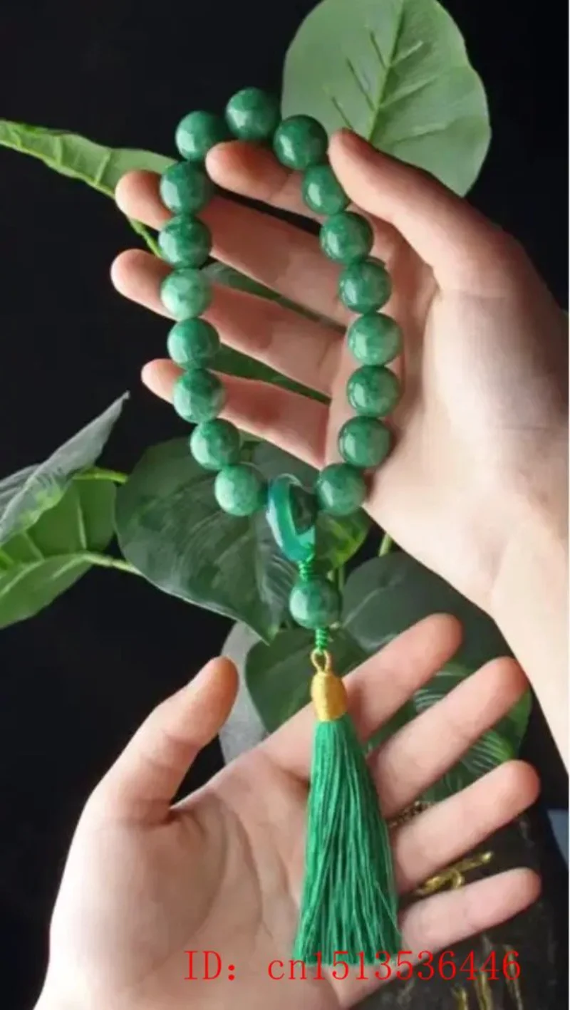 Green Jade Stone 12mm Beads Ta - Beading ulasan dan harga